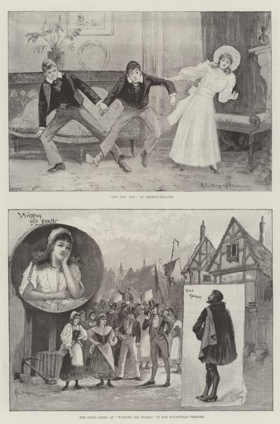 Artes escénicas en Londres de Henry Charles Seppings Wright